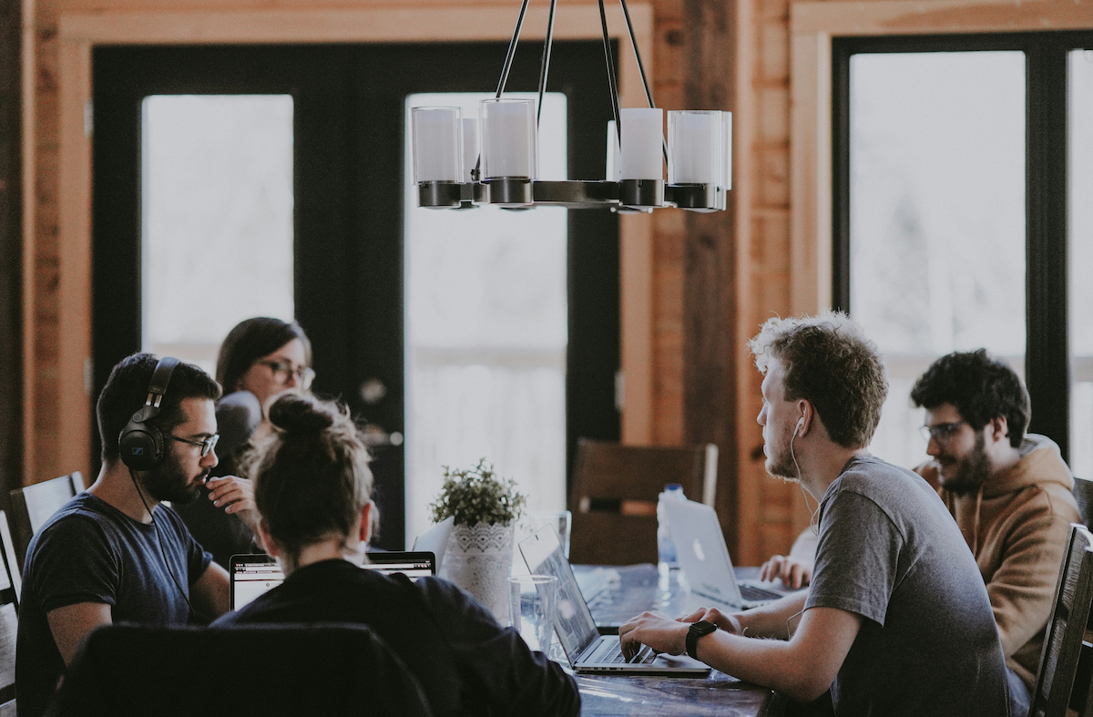 IT professionals collaboration
